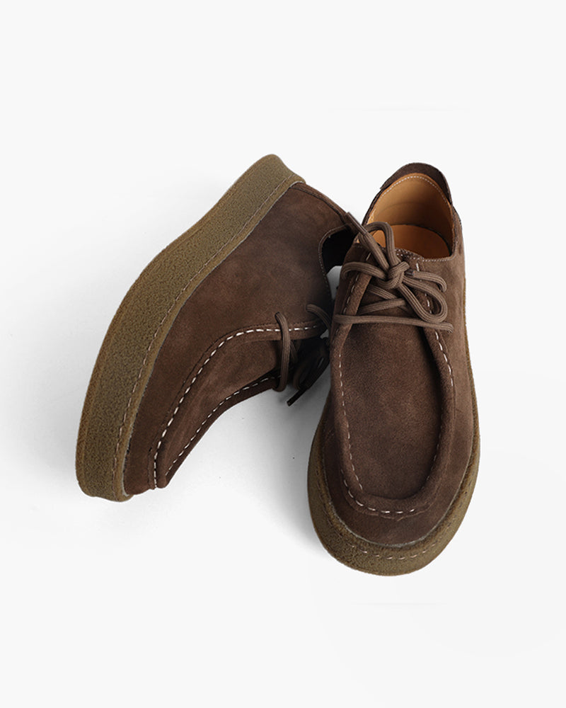 Zapatos urbanos de ante de primera calidad