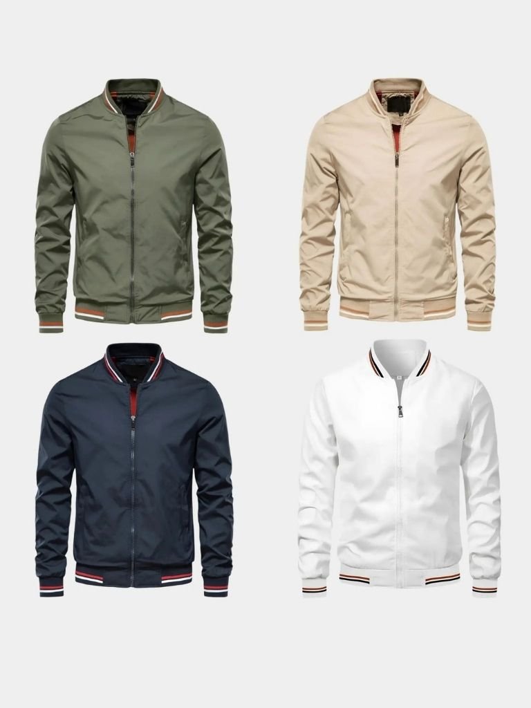 Chaqueta bomber informal
