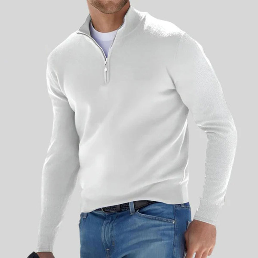 R&amp;L | Jersey con media cremallera – LIQUIDACIÓN