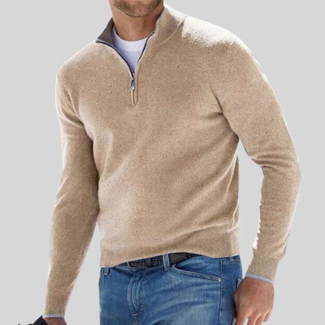 R&amp;L | Jersey con media cremallera – LIQUIDACIÓN