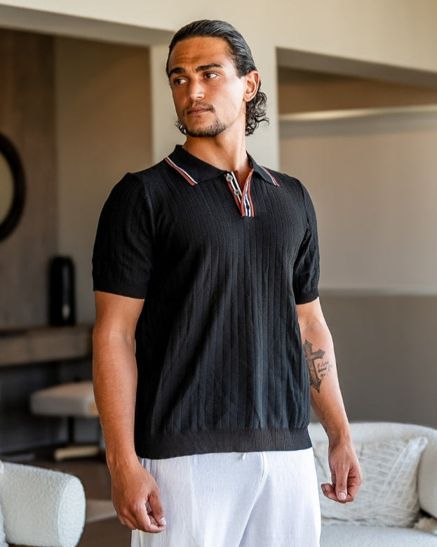 Polo de punto Ashford